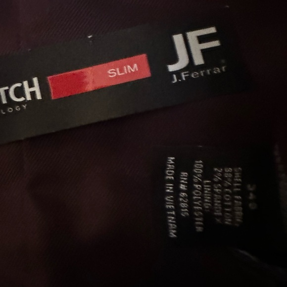 JF blazer suede burgundy - Picture 3 of 3